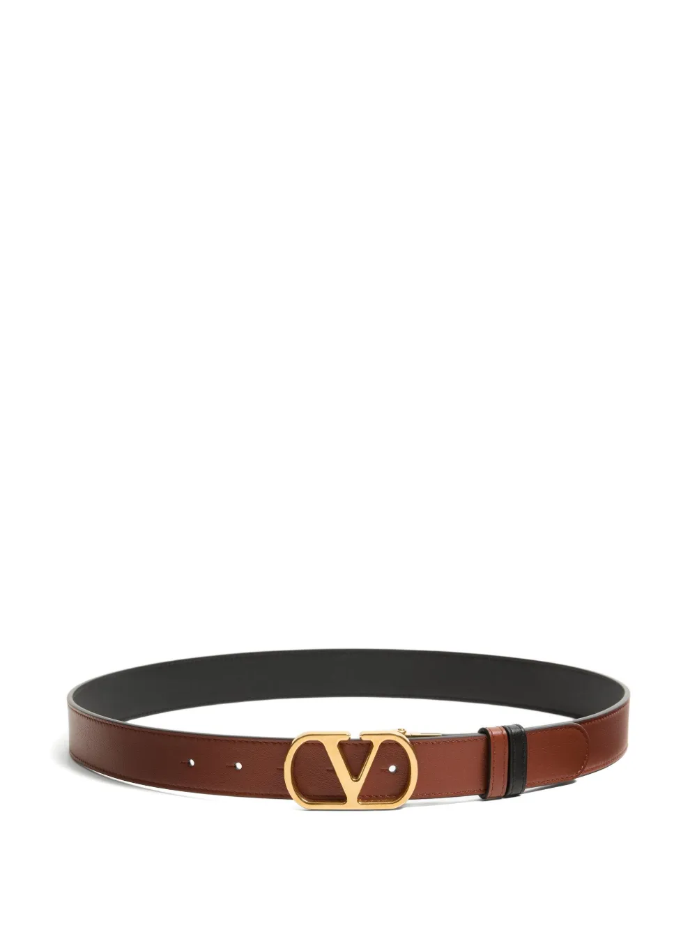 Valentino Garavani Leren riem - Bruin