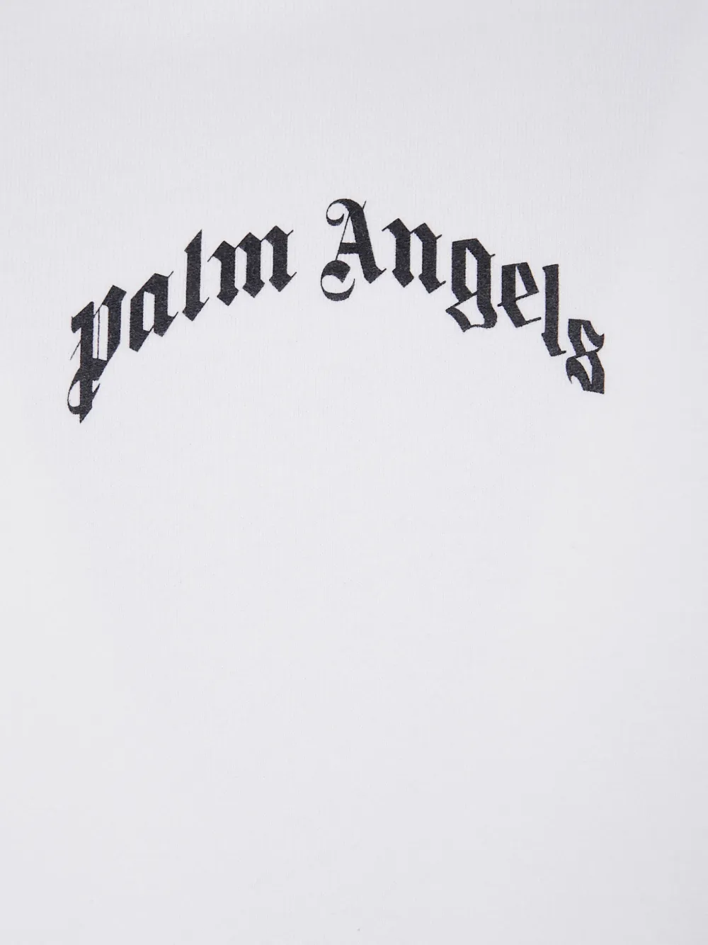Palm Angels Katoenen hoodie met logoprint Beige