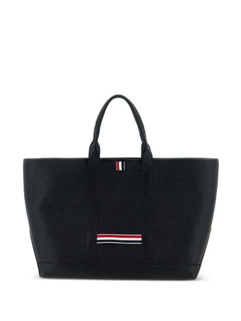 Thom Browne Mittelgroßer Tool Tote Bag aus Kalbsleder
