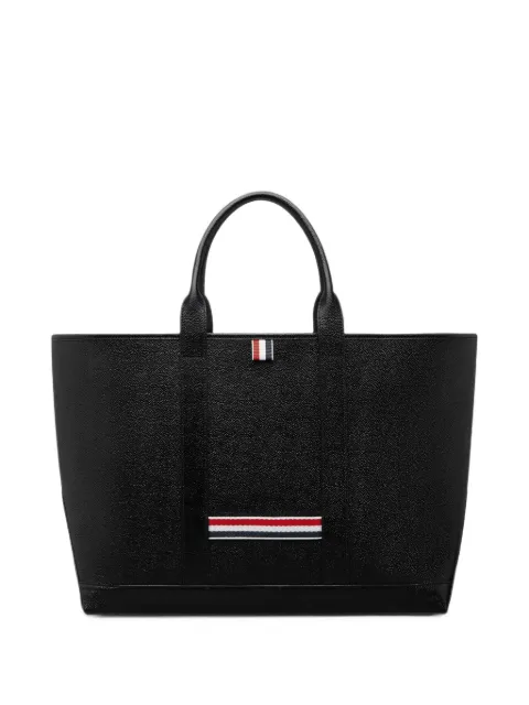 Thom Browne medium Tool tote bag in pebble grain leather bag