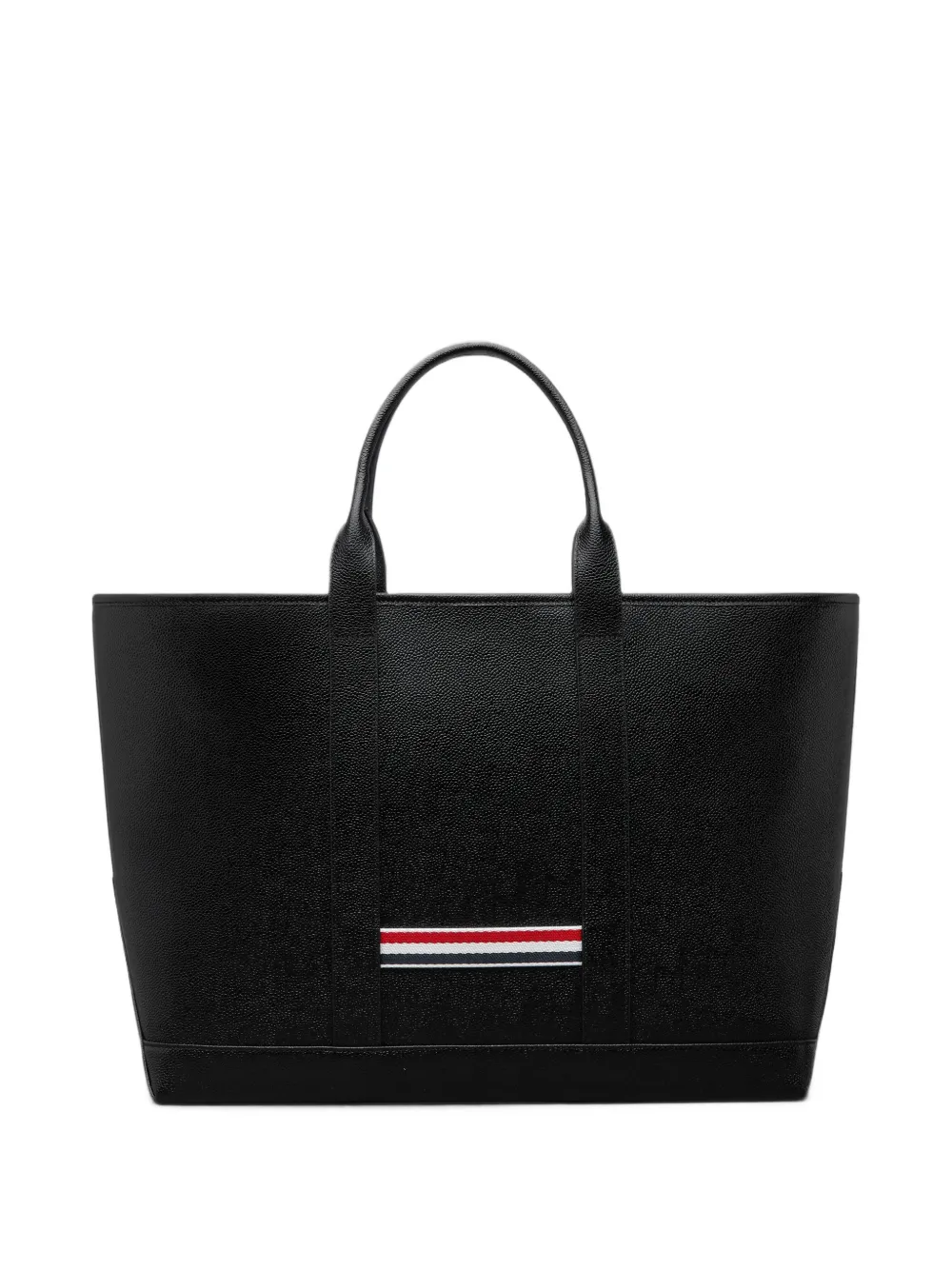 Thom Browne Tool medium kalfsleren shopper Zwart