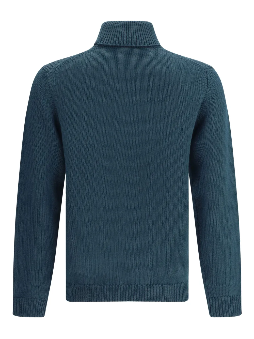 Roberto Collina turtleneck wool sweater - Blauw