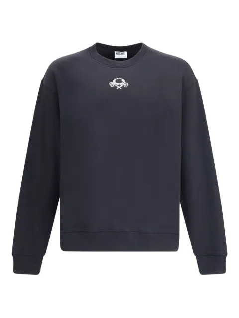 Moschino sudadera con logo bordado