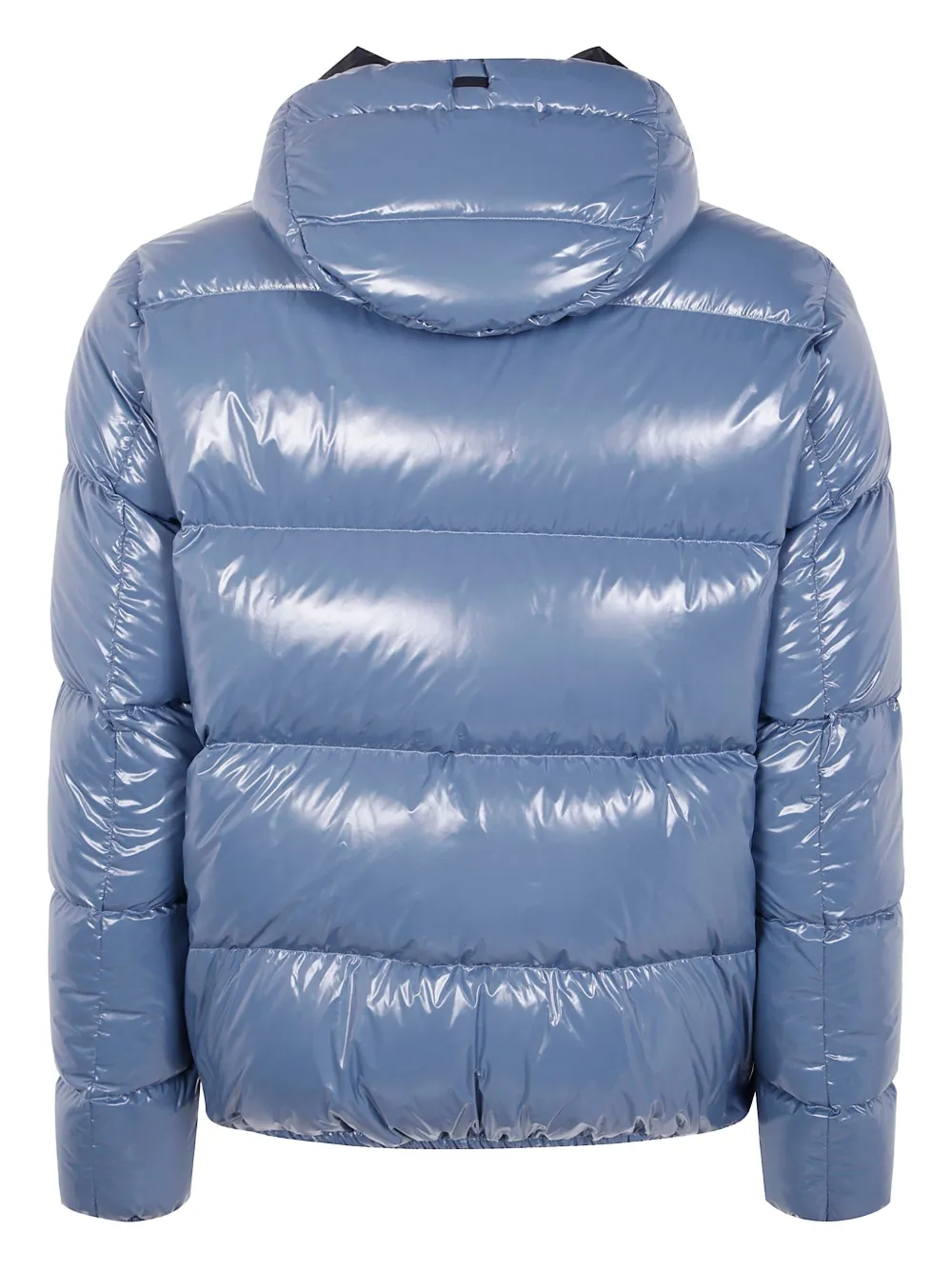 Herno Gevoerd jack met capuchon Blauw
