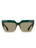 ETRO geometric sunglasses - Green