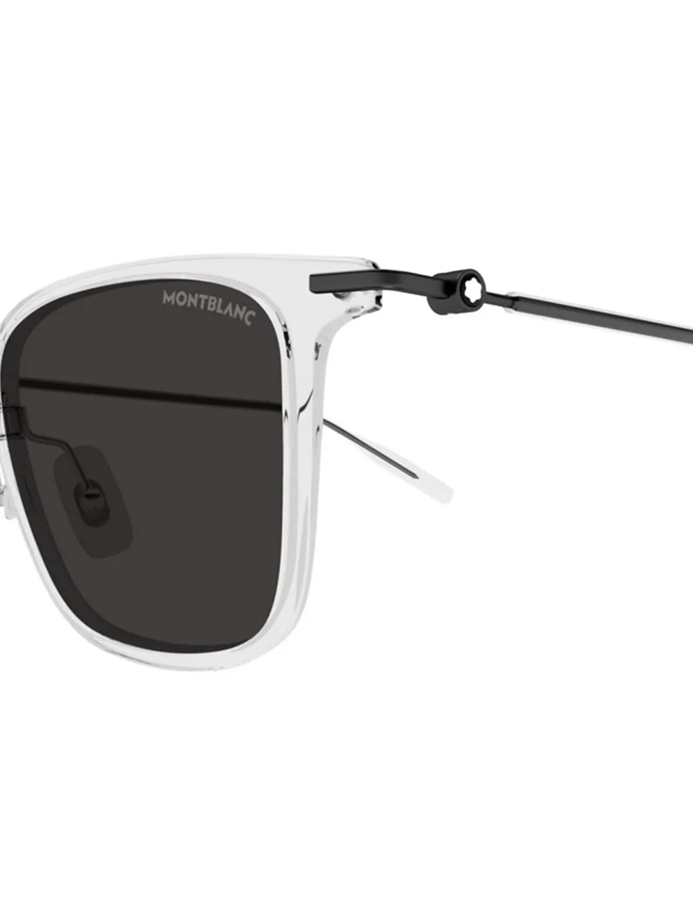 Montblanc square-frame sunglasses Wit