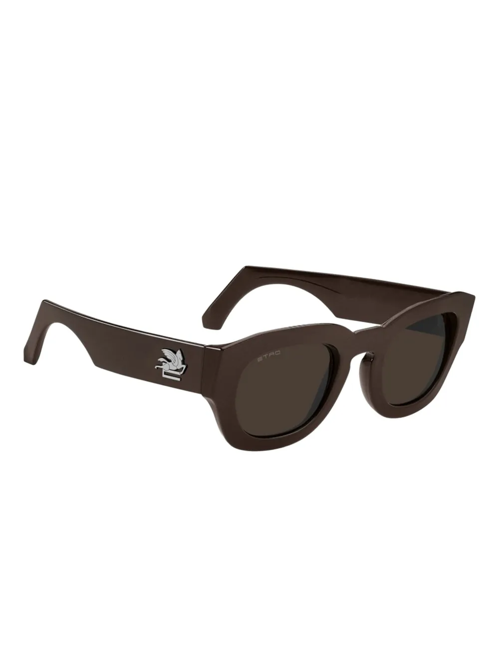 ETRO logo-embellished square sunglasses Bruin