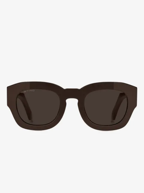 ETRO logo-embellished square sunglasses