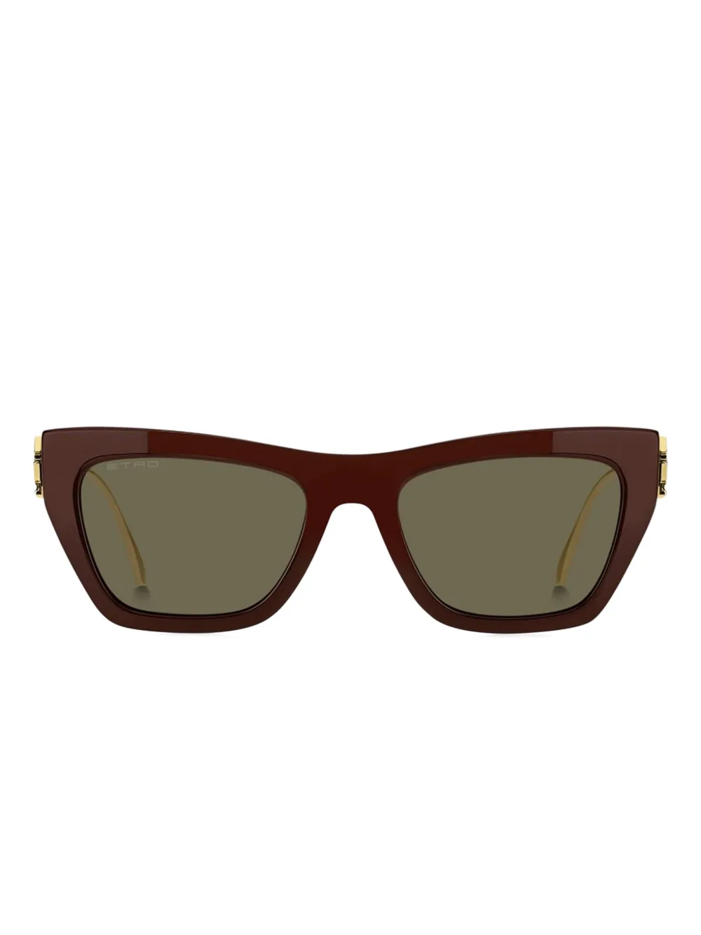 ETRO cat-eye sunglasses - Marrone