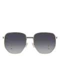 ETRO geometric-frame sunglasses - Gold