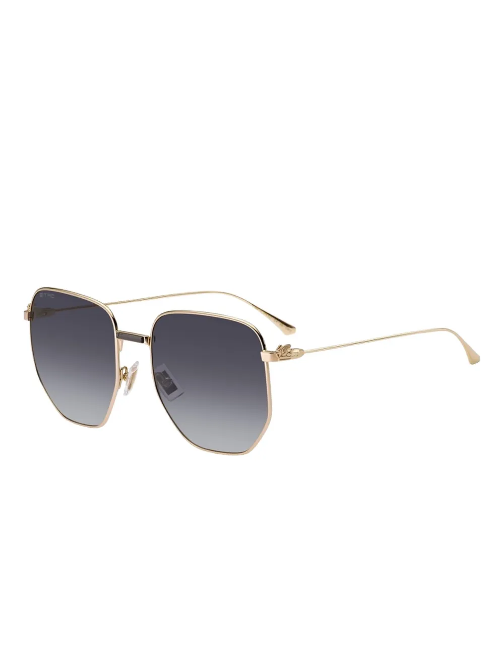 ETRO geometric-frame sunglasses Goud