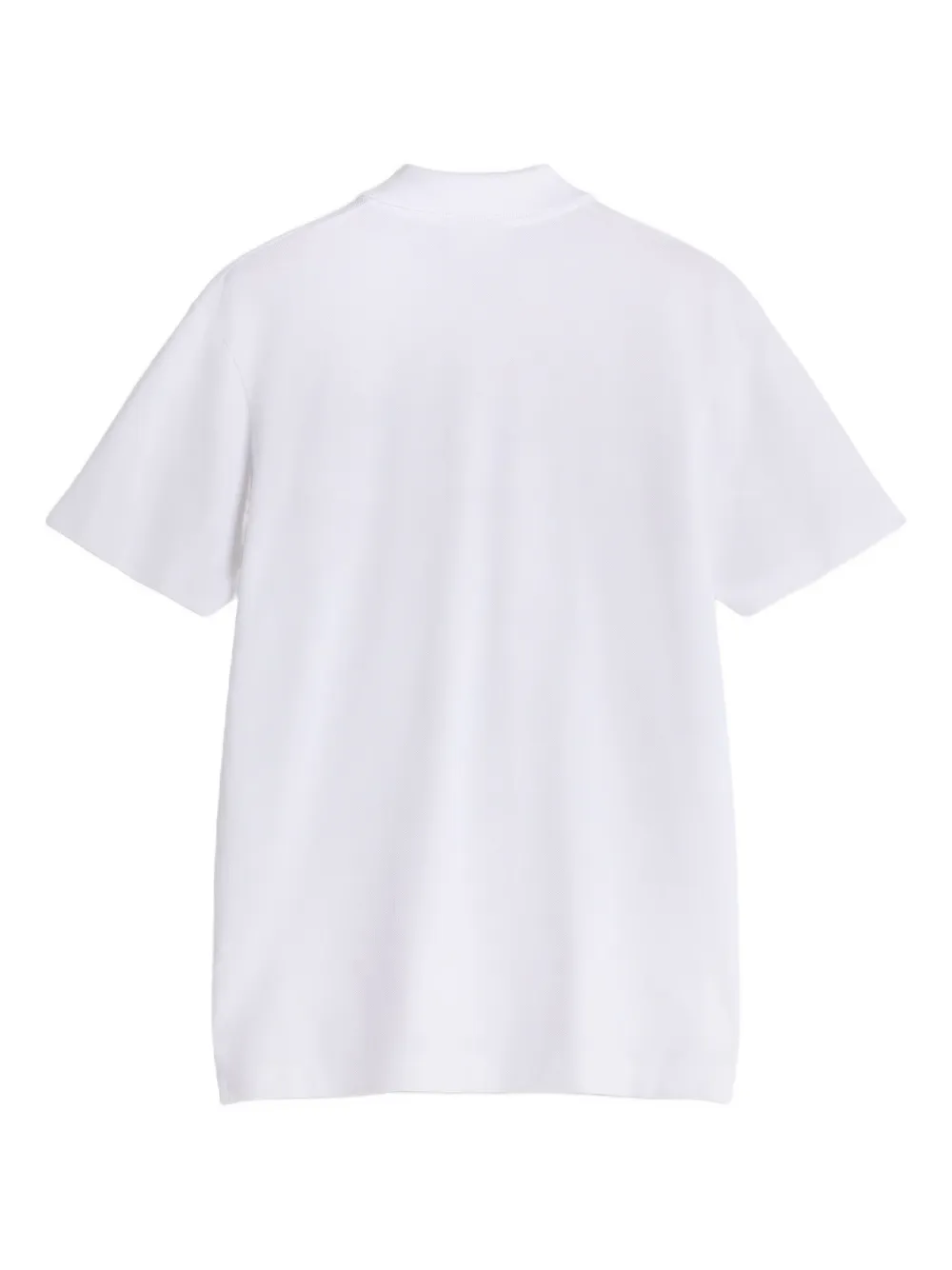 Maison Kitsuné Poloshirt met geborduurd logo Wit