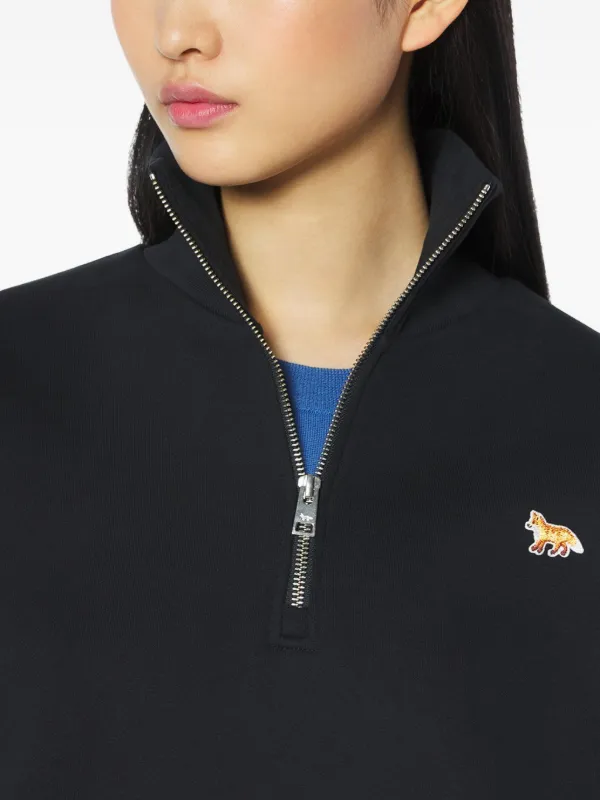 Maison Kitsuné Baby Fox スウェットシャツ | ブラック | FARFETCH JP