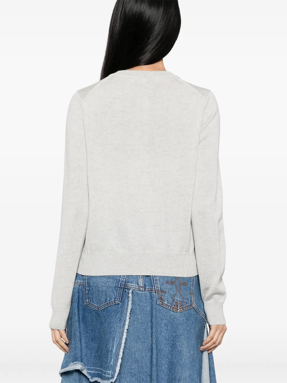Maison Kitsuné Baby Fox Patch vest Grijs
