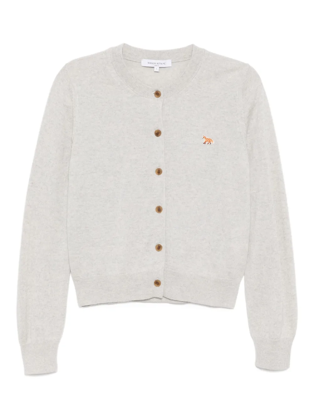 Maison Kitsuné Baby Fox Patch vest Grijs