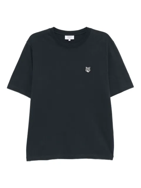 Maison Kitsuné fox-head embroidered t-shirt