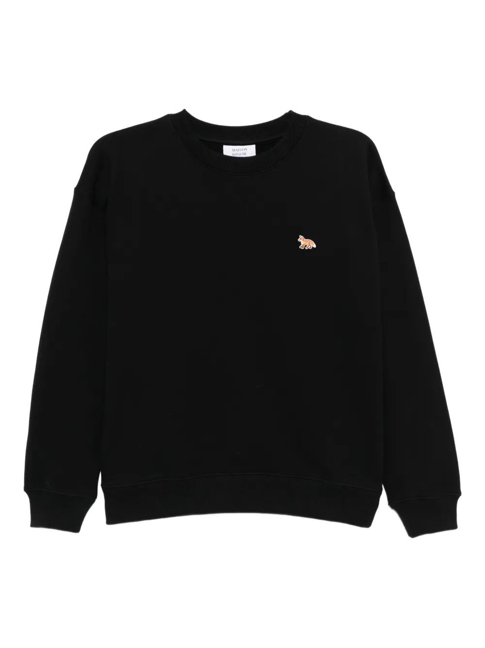 Maison Kitsuné Baby Fox Patch cardigan | Black | Image 1