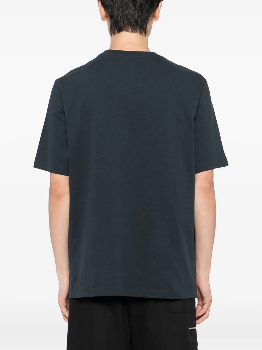 Maison Kitsuné T-shirt met print Blauw