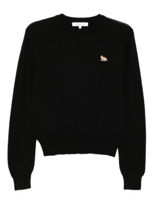 MM6 Maison Margiela logo-print Sweatshirt | Black | FARFETCH CA