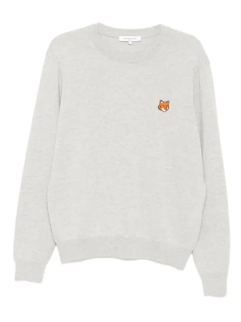 Maison Kitsuné fox head patch sweatshirt