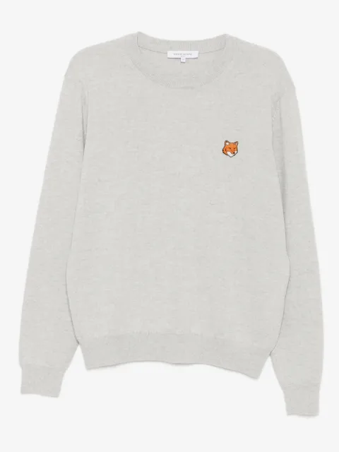 Maison Kitsuné fox head patch sweatshirt