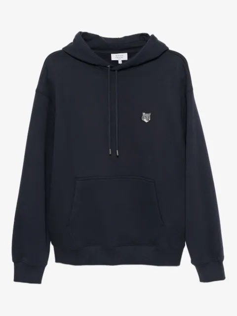 Maison Kitsuné hoodie à patch logo brodé