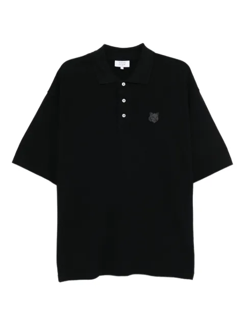 Maison Kitsuné fox-patch polo shirt