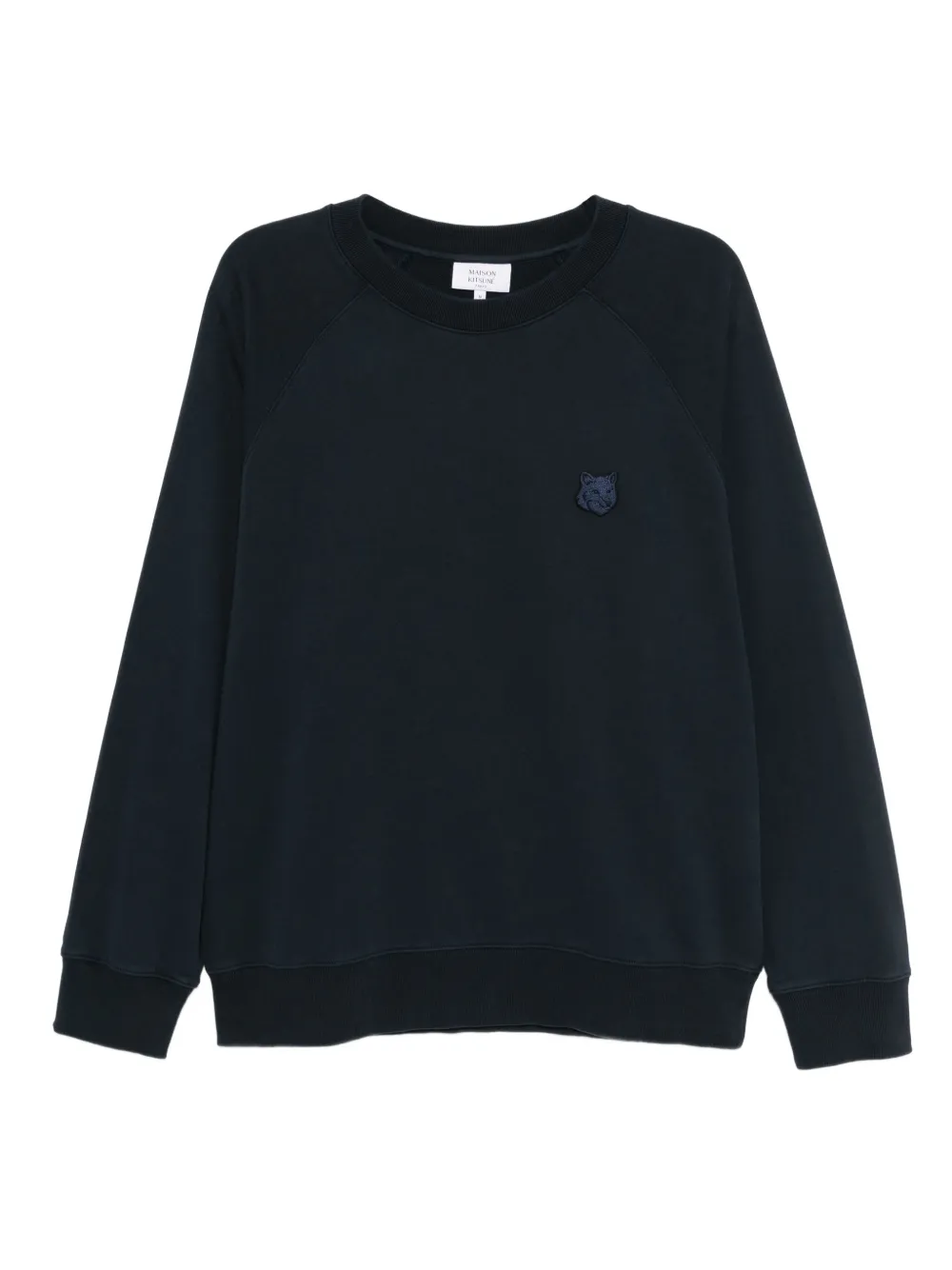 Maison Kitsuné ロゴ スウェットシャツ - ブルー Maison Kitsuné ロゴ スウェットシャツ - ブルー