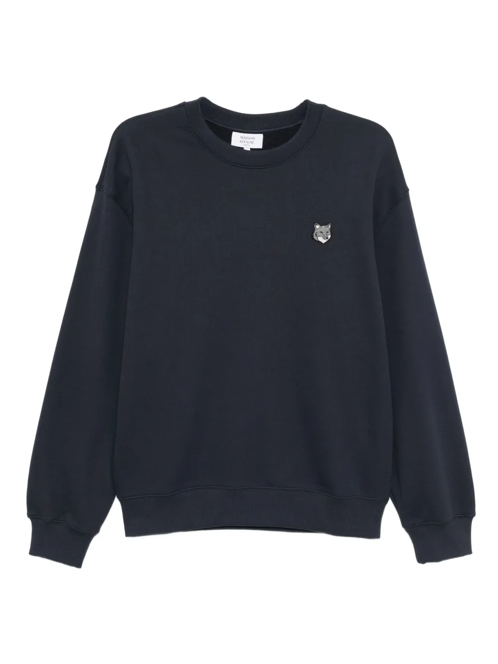 Maison Kitsuné ロゴ スウェットシャツ - ブルー Maison Kitsuné ロゴ スウェットシャツ - ブルー