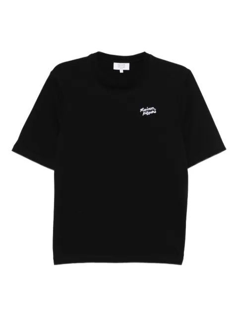 Maison Kitsuné Handwriting Embroidered T-shirt 