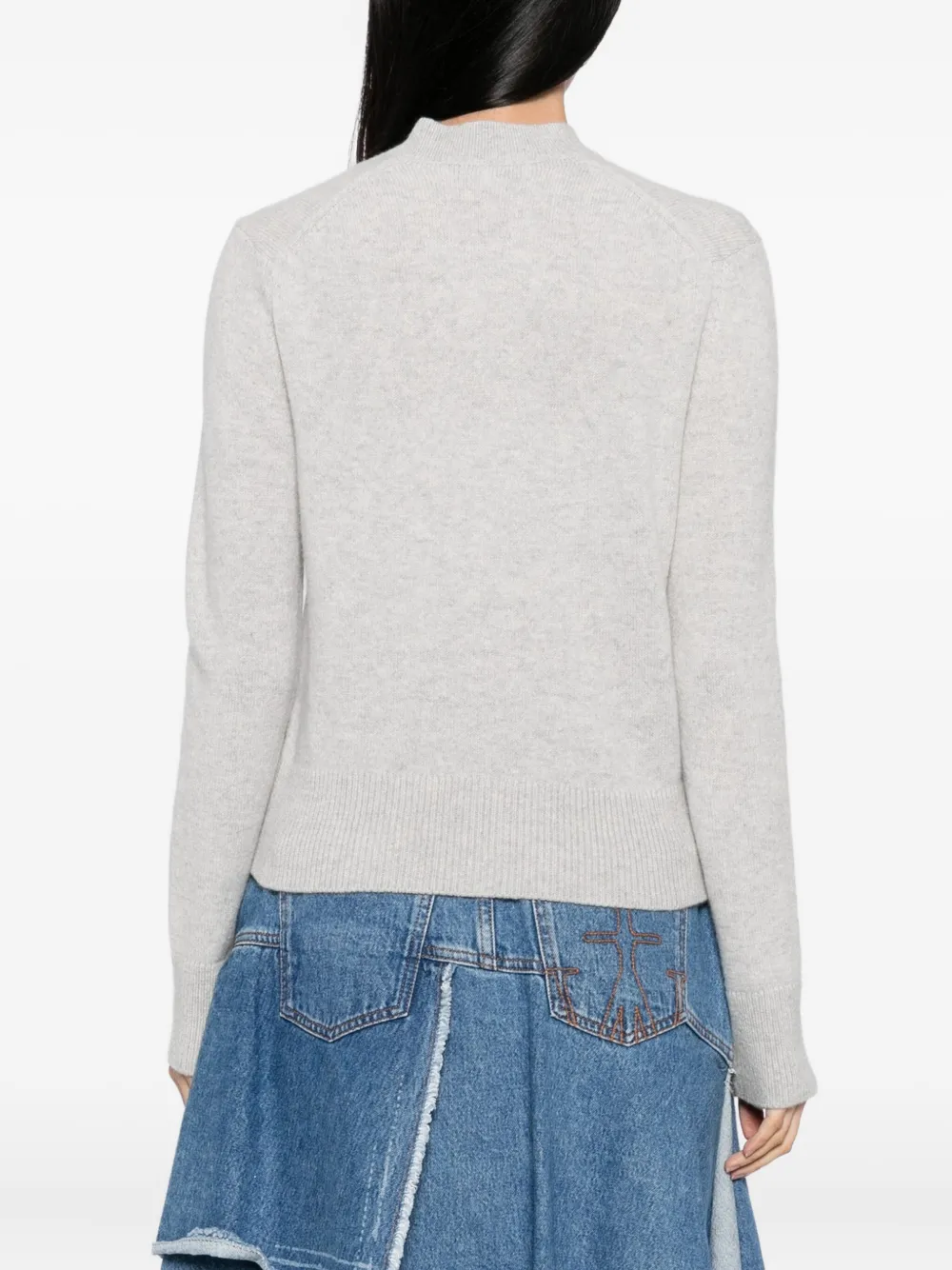 Maison Kitsuné Baby Fox Patch vest Grijs