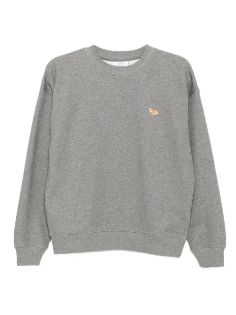 Maison Kitsuné Baby Fox-embroidered patch sweatshirt
