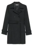 Jil Sander Pre-Owned 2000s wool double-breasted coat - Grey