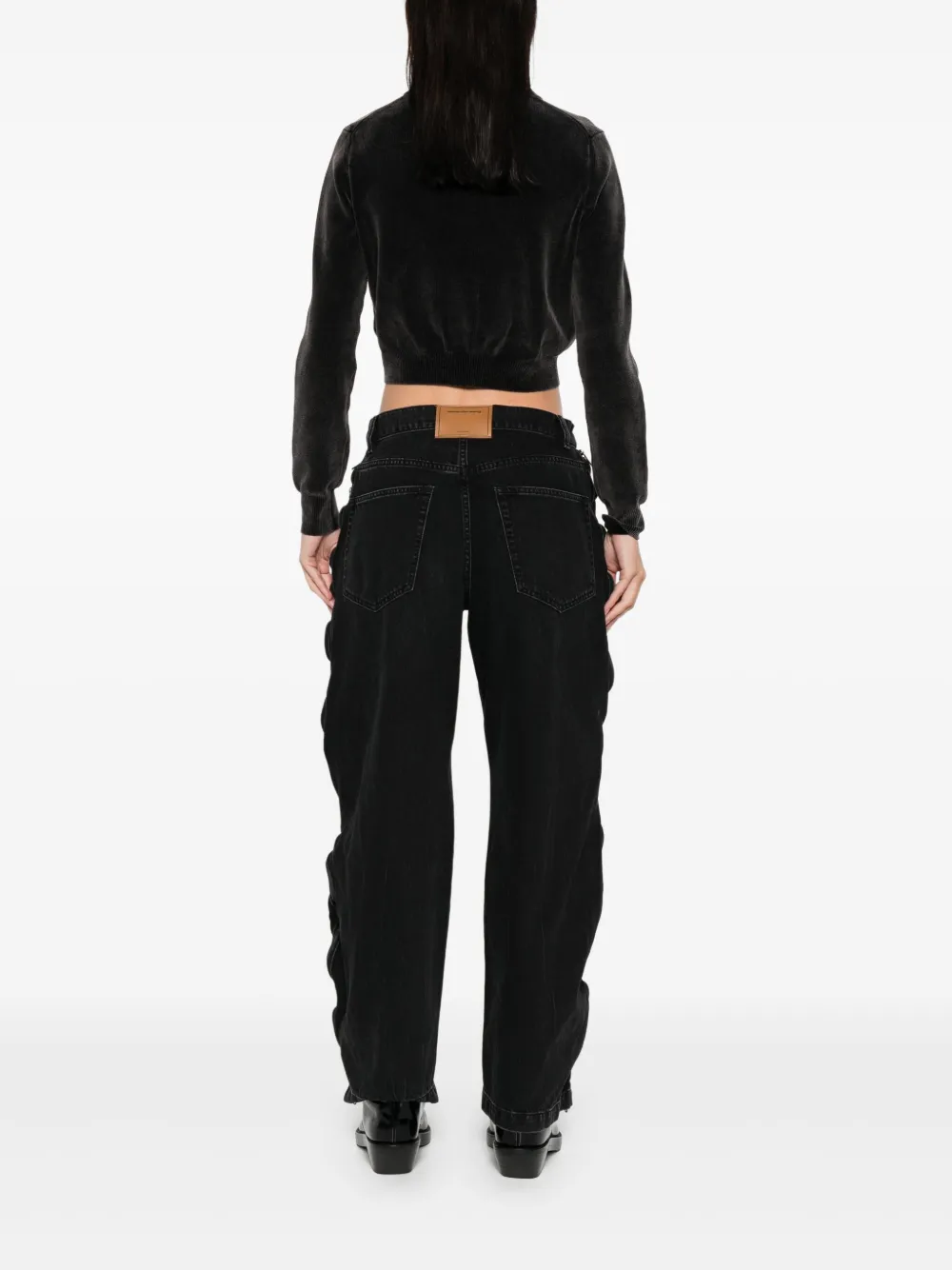Alexander Wang collared cardigan Zwart