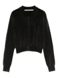 Alexander Wang collared cardigan - Black