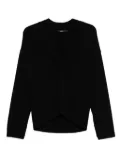 Seventy V-neck wool sweater - Black