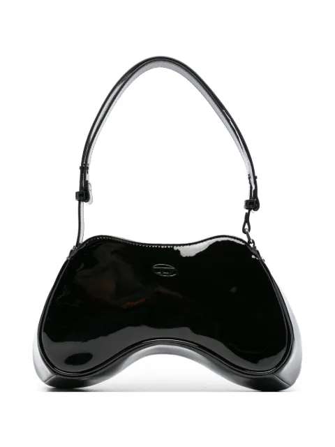 Diesel sac porté épaule Play en cuir verni