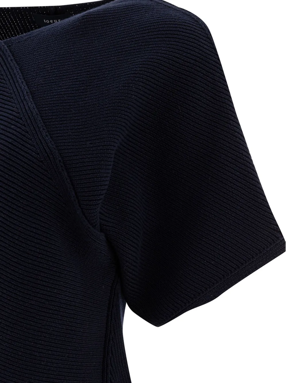 Soeur Asymmetrischer Pullover In Blue