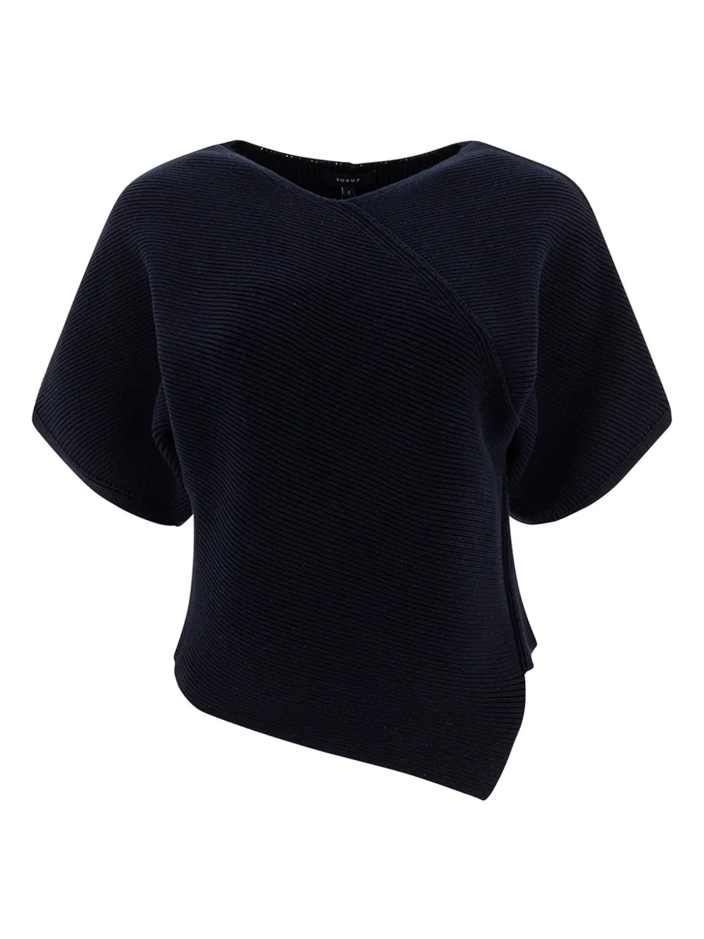 Soeur Asymmetrischer Pullover In Blue