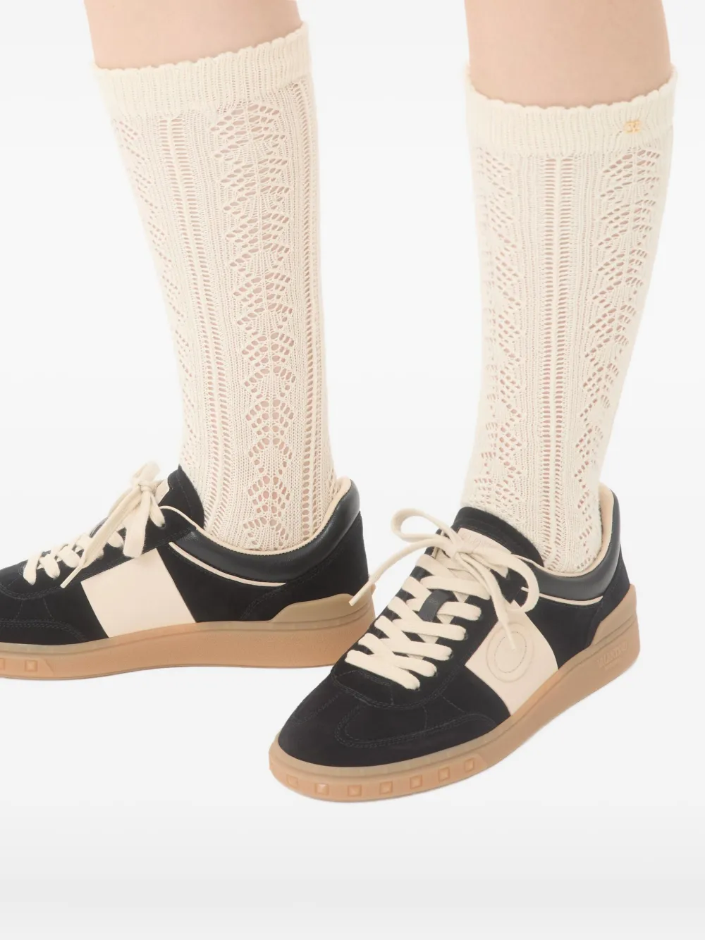 Valentino Garavani Upvillage Crosta patch sneakers Black