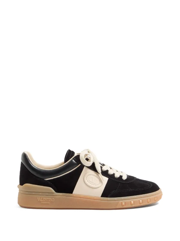 Valentino Garavani Upvillage Crosta Sneakers in Black