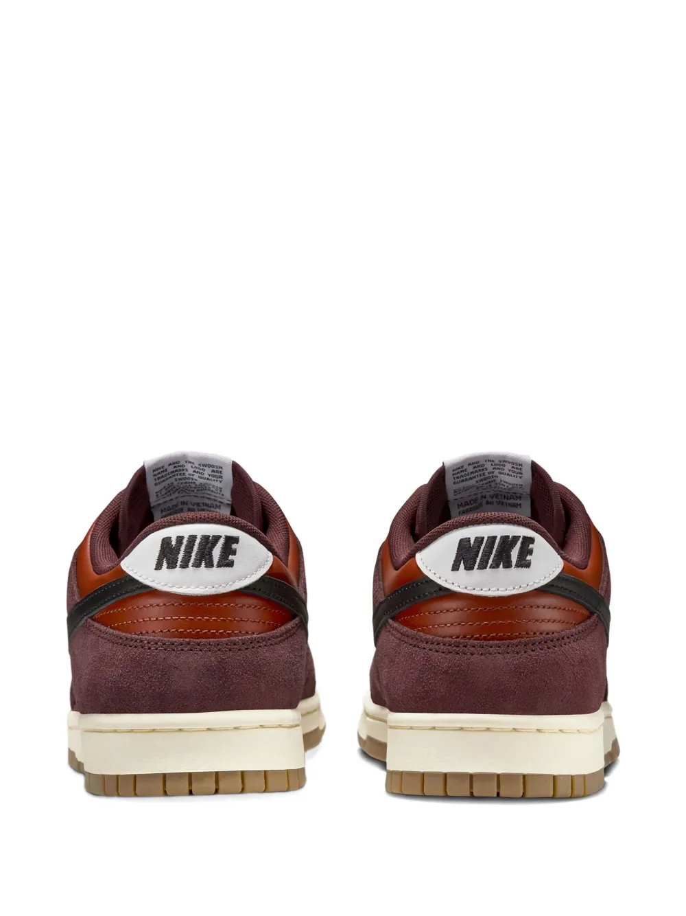 Nike Dunk Low retro SE leather sneakers Red