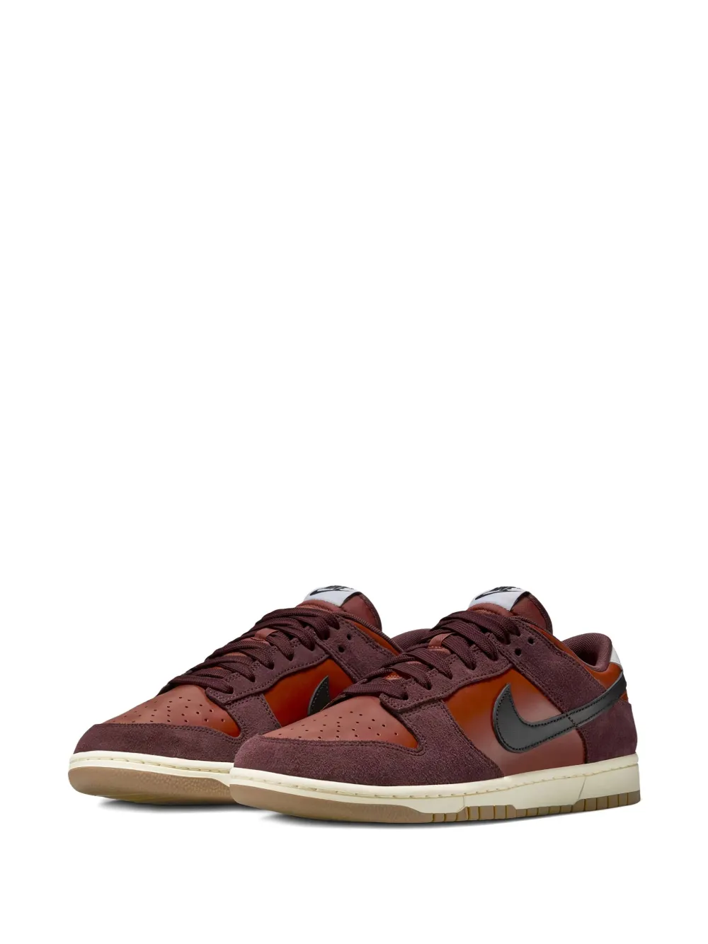 Nike Dunk Low retro SE leather sneakers Red