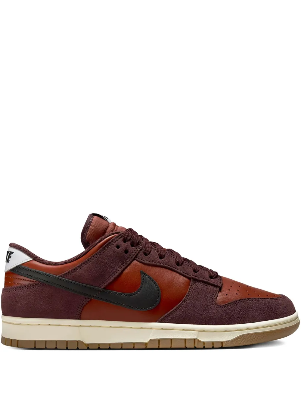Nike Dunk Low retro SE leather sneakers Red