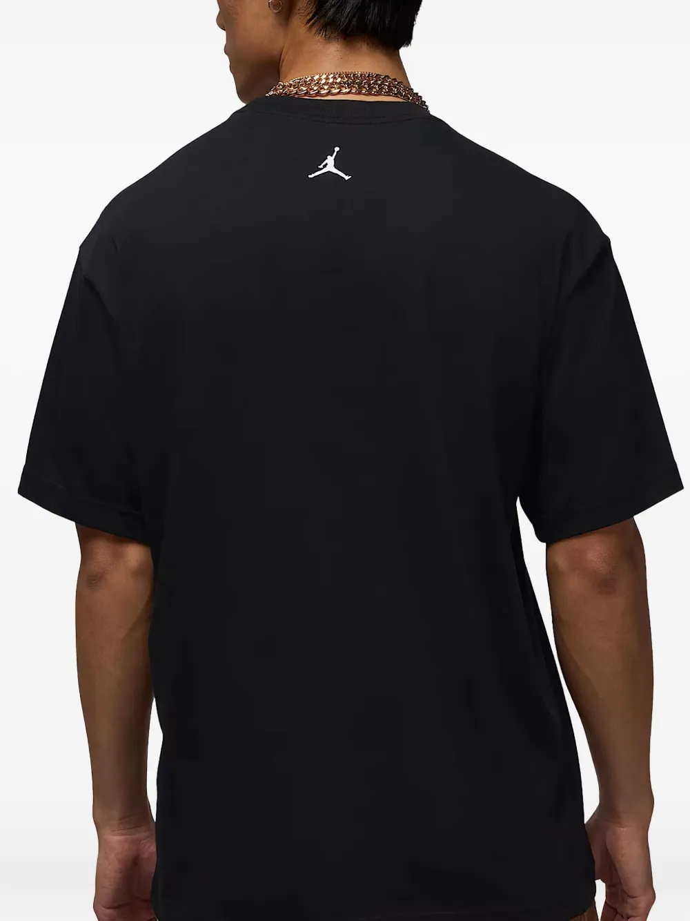 Nike Air Jordan T-shirt met grafische print - Zwart