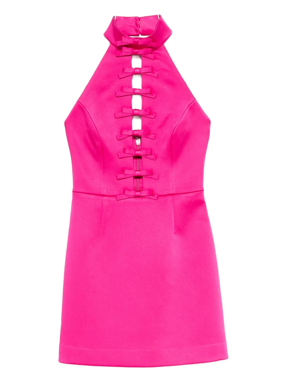 Rebecca Vallance Short Dress With Halter Neckline In Pink