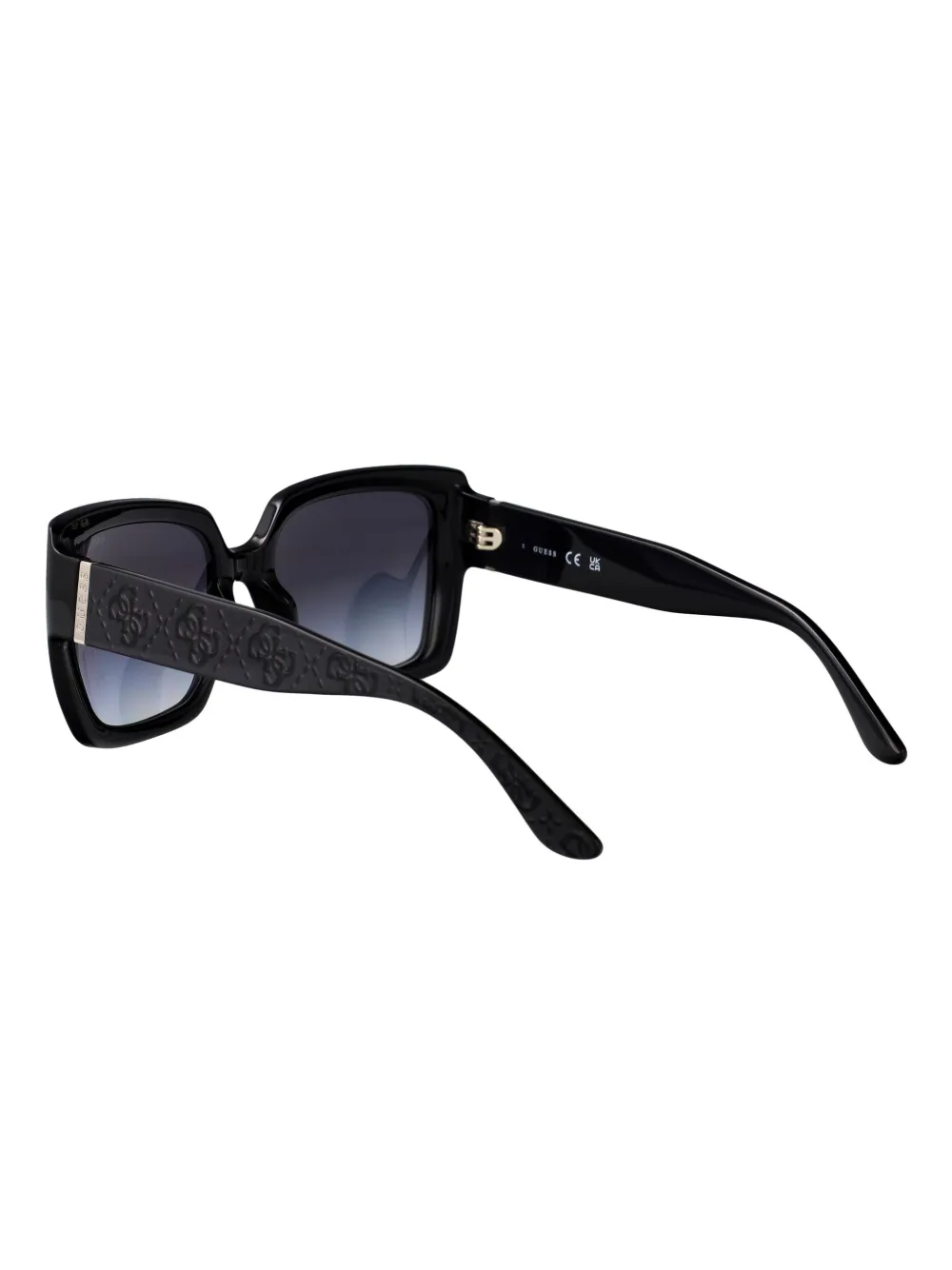 GUESS EYEWEAR Zonnebril met vierkant montuur Zwart