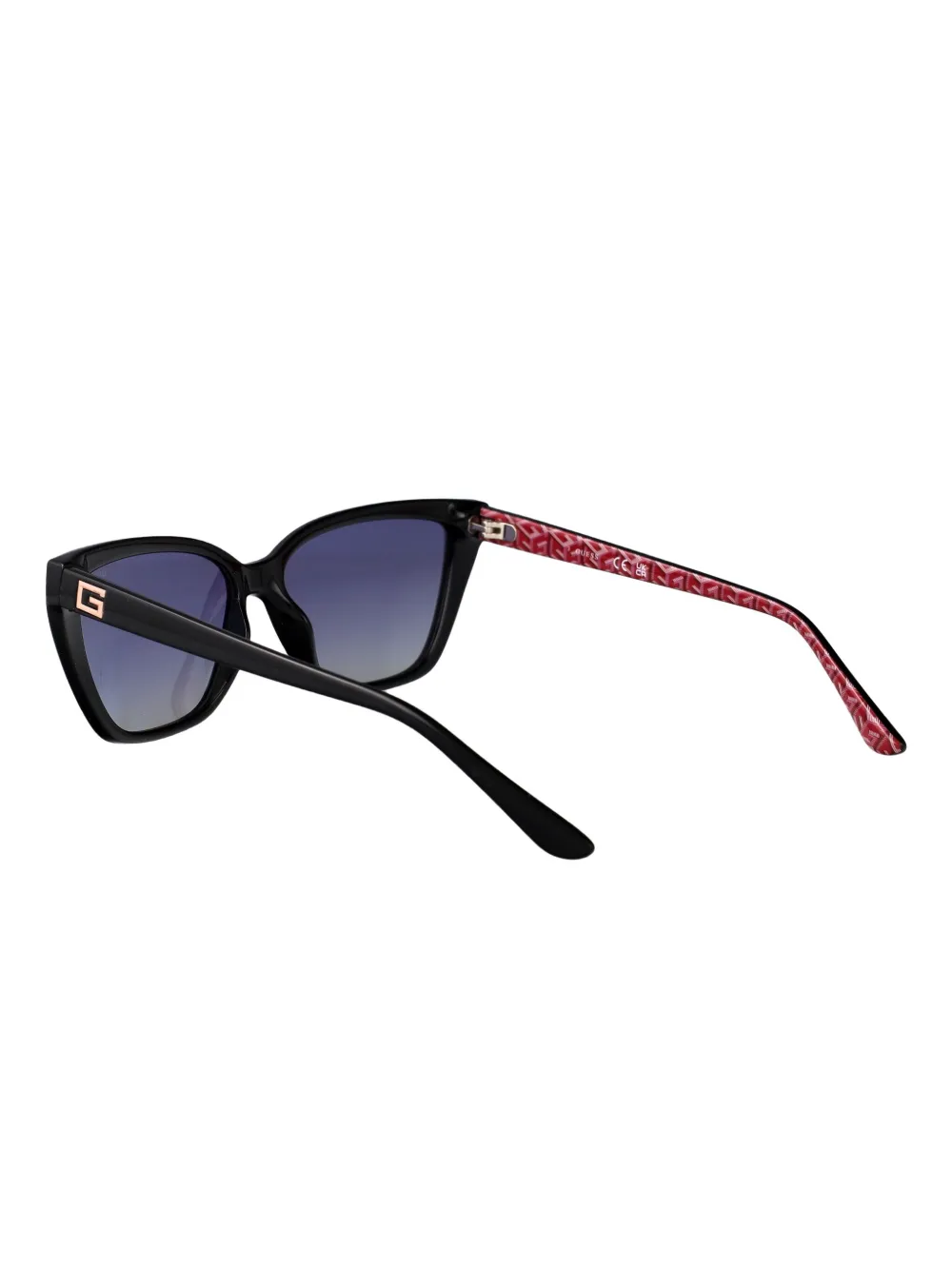 GUESS EYEWEAR Zonnebril met cat-eye montuur Zwart