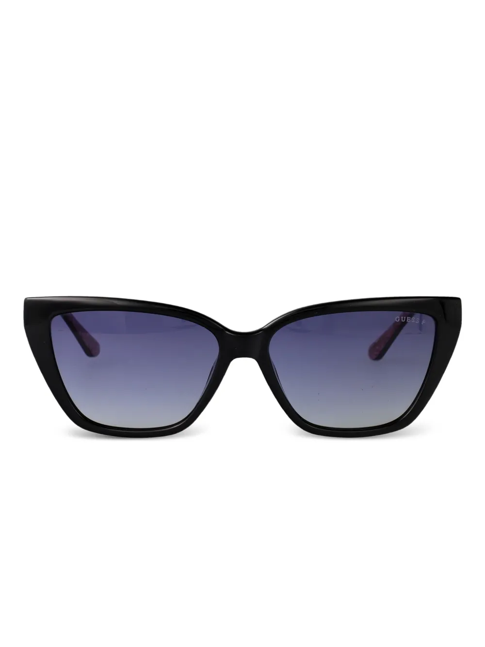 GUESS EYEWEAR Zonnebril met cat-eye montuur Zwart