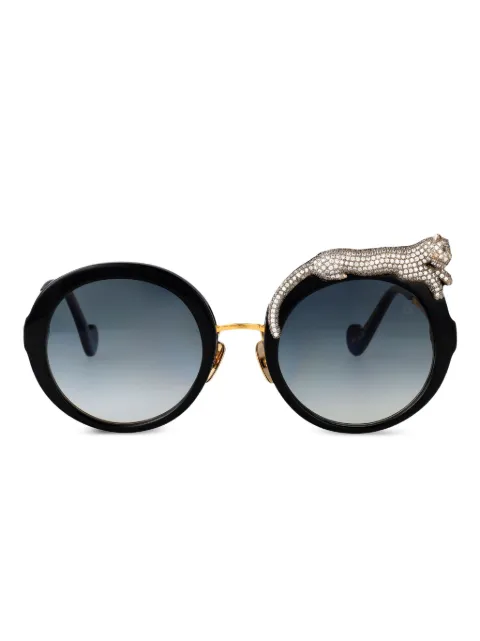 ANNA-KARIN KARLSSON Rose Et La Roue crystal-embellished sunglasses